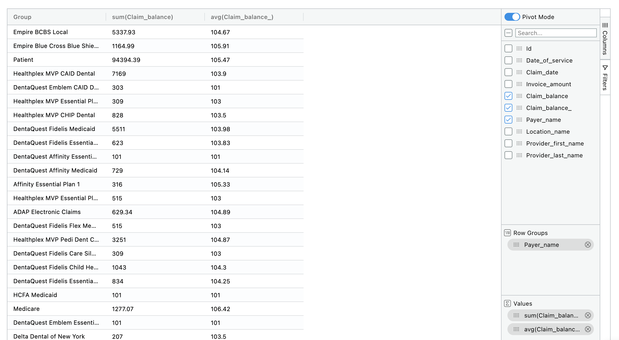 Adding multiple aggregations on the same field in Data Grid report ...